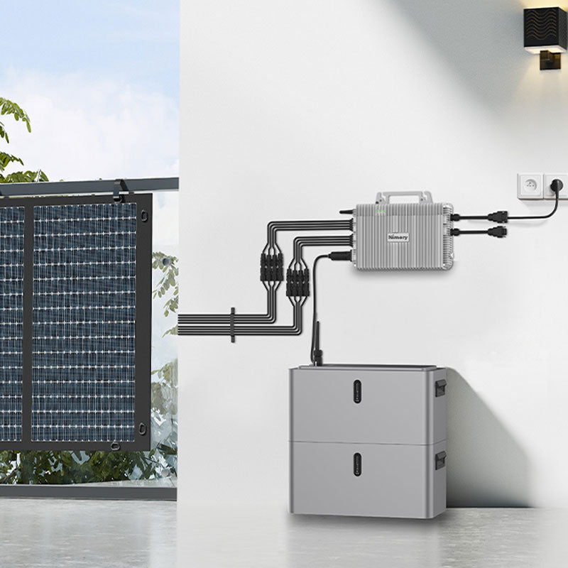 All-in-One Balkonkraftwerk mit Speicher